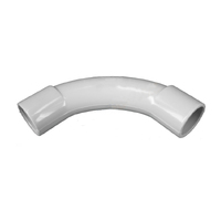 Electrical Conduit Bends, 90 degree, 20mm Grey