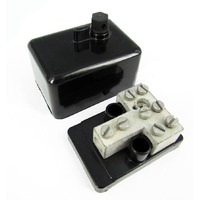 4 Hole Neutral Link Black Cover T Terminal