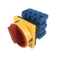 Main Switch 4 Pole 63 Amp Red/Yellow SFD11-63A4P