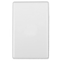 BPT Blank Power Point Light Switch Cover Plate Classic Series White
