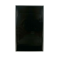 Blank Power Point Light Switch Cover Plate Classic Series Black