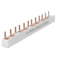 Tesla BUSBAR3P63P12M Busbar 63 Amp Three Pole Pin Type 12 Module 415V