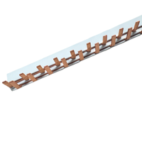 Tesla BUSBARRCDMCB18B Insulated RCBO Busbar 63 Amp 1 Pole + Neutral 18 Module