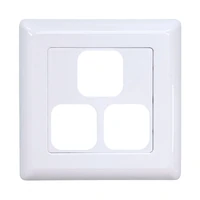 Tesla XL Dolly 3 Gang Switch Plate 35mm Mech