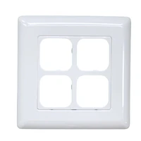 Tesla XL Dolly 4 Gang Switch Plate 35mm Mech