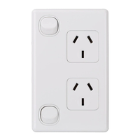 Vertical Double Power Point GPO | Classic Series | GPO2V 