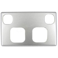 Tesla Double Power Point Cover Only - Silver