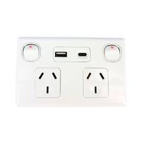 Tesla Double Power Point with Dual USB AC Charger