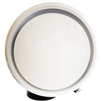 Tesla TESH2507 Round Exhaust Fan 290mm Cut-Out 320m3/h Side Ducted 150mm Duct Outlet 38W White