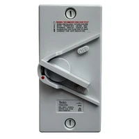 Tesla TWIS1P20L 1 Pole Weatherproof Isolator Switch 20A 250V M180 Surface Mount