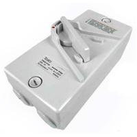 Tesla 20 Amp Single Phase Single Pole Isolator Switch IP66