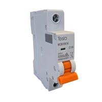 Tesla MCB10K1P16 Circuit Breaker 16 Amp Single Pole 10kA C Curve MCB