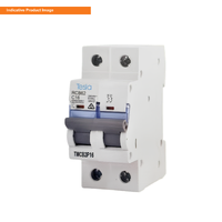 Tesla TMCB2P32 Circuit Breaker 32 Amp Two Pole 6kA C-Curve HPC2 Rating