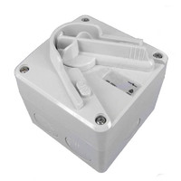 20 Amp Single Phase Single Pole Mini Isolator Switch IP66 Tesla
