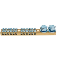 Tesla NB-12 12 Hole Earth/Neutral Brass Bar 165A