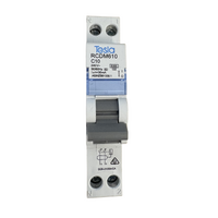 Tesla RCBO6K10 Single Pole 10 Amp 6kA 30mA Type A RCBO Safety Switch