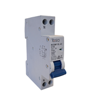 Tesla RCDM116-4.5kA Mini RCBO Safety Switch 16 Amp 1 Pole 4.5kA Type A 30mA C Curve 240V