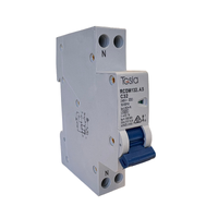 Tesla RCDM132-4.5kA Mini RCBO Safety Switch 32 Amp 1 Pole 4.5kA Type A 30mA 240V Electronic