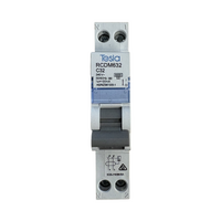 Tesla RCBO6K32 Single Pole 32 Amp 6kA 30mA Type A RCBO Safety Switch