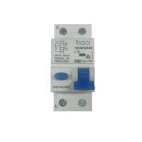 Tesla TMCBO216MA 16 Amp 2 Pole RCBO Safety Switch 6kA 30mA Type A Switched Neutral Double Module