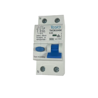 Tesla TMCBO220MA 20 Amp 2 Pole RCBO Safety Switch 6kA 30mA Type A Switched Neutral 36mm IP20