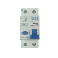 Tesla TMCBO225MA RCD/MCB Safety Switch RCBO 25 Amp 2 Pole 6kA 30mA Type A Switched Neutral