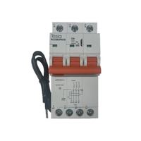 Tesla RCDM3PN50 RCD/MCB Safety Switch RCBO 50 Amp 3P+N 6kA 30mA Type A C Curve 3 Module 53mm
