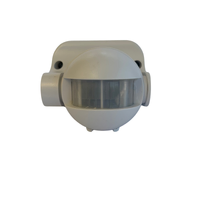 Tesla ST09W Infrared 180 Degree Motion Sensor Wall Mount 240V PIR White IP44