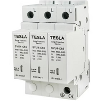Tesla 3 Pole Surge Protection 30kA/65 Ka