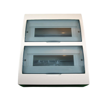 SB24 Transco 24 Way Pole Module Surface Mount Switchboard Load Centre Din Rail MCB RCBO IP40