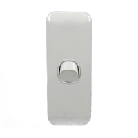 AS1W 1 Gang ARCHITRAVE Light Switch Wafer Slimline