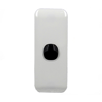 1 Gang ARCHITRAVE Light Switch Wafer Slimline Extra Low Voltage 12-24V