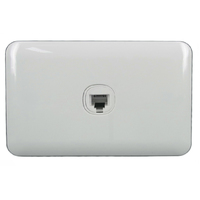 1 Gang Wall Plate Wafer Slimline Telephone Point